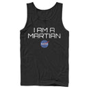 Men's NASA I Am A Martian With Logo Tank Top