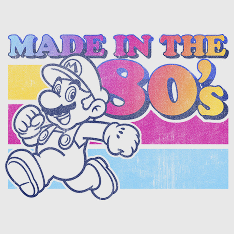 Men's Nintendo Mario Made in the Eighties T-Shirt