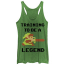 Women's Nintendo Legend of Zelda Link Training Racerback Tank Top