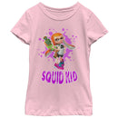 Girl's Nintendo Splatoon Squid Kid T-Shirt