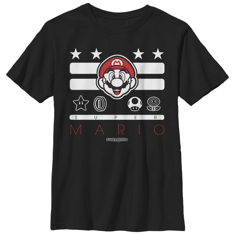 Boy's Nintendo Super Mario Power Up T-Shirt