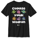 Boy's Nintendo Splatoon Choose Your Weapon T-Shirt