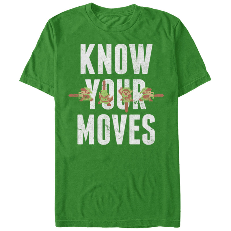 Men's Nintendo Legend of Zelda Know Your Moves T-Shirt
