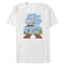 Men's Nintendo 8-Bit Mario Gameplay Silhouette T-Shirt