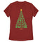 Women's Nintendo Christmas Tree Mosaic T-Shirt