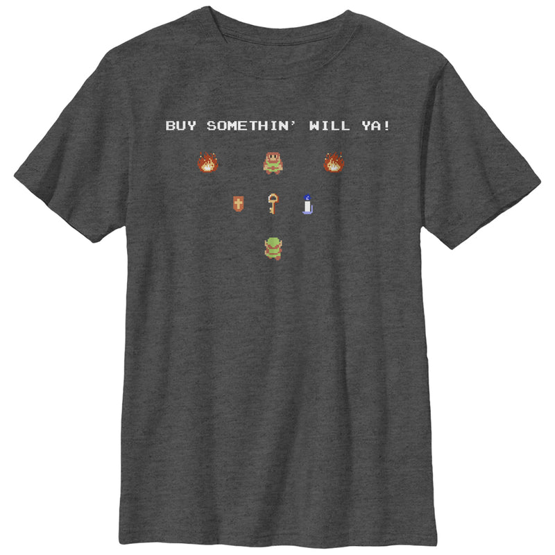 Boy's Nintendo Legend of Zelda Merchant Buy Something T-Shirt
