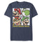 Men's Nintendo Mario Four Panel T-Shirt