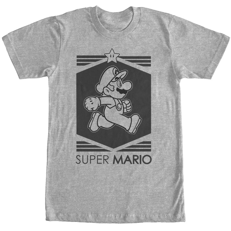 Men's Nintendo Super Mario Star T-Shirt