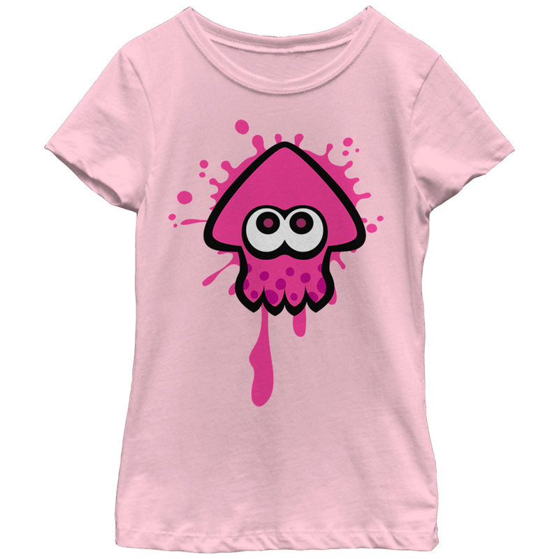 Girl's Nintendo Splatoon Inkling Squid T-Shirt