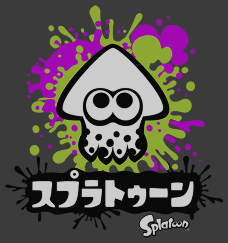 Men's Nintendo Splatoon Inkling Squid Pull Over Hoodie