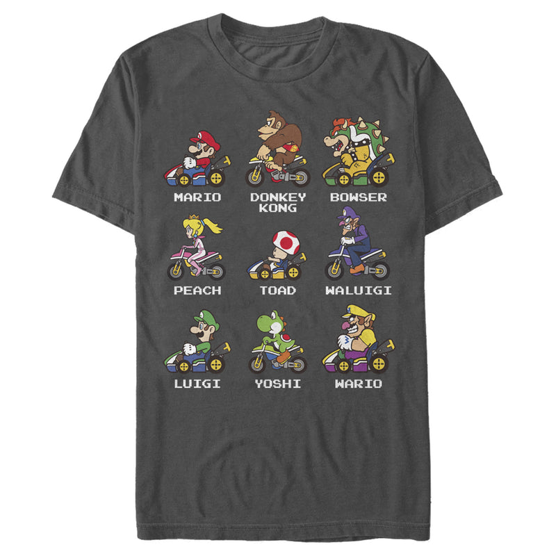 Men's Nintendo Mario Kart Cast T-Shirt
