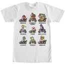 Men's Nintendo Mario Kart Cast T-Shirt