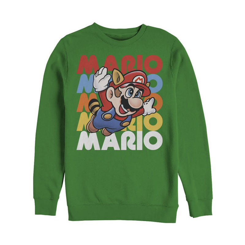 Men's Nintendo Flying Raccoon Mario Sweatshirt