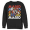 Men's Nintendo Flying Raccoon Mario Sweatshirt