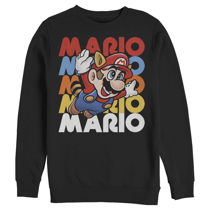 Men's Nintendo Flying Raccoon Mario Sweatshirt