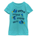 Girl's Finding Dory Whale How Are You T-Shirt