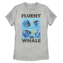 Women's Finding Dory Fluent in Whale T-Shirt