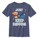Boy's Finding Dory Just Keep Swimming T-Shirt