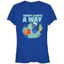 Junior's Finding Dory Always A Way T-Shirt