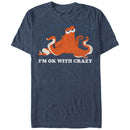 Men's Finding Dory Hank Ok Crazy T-Shirt