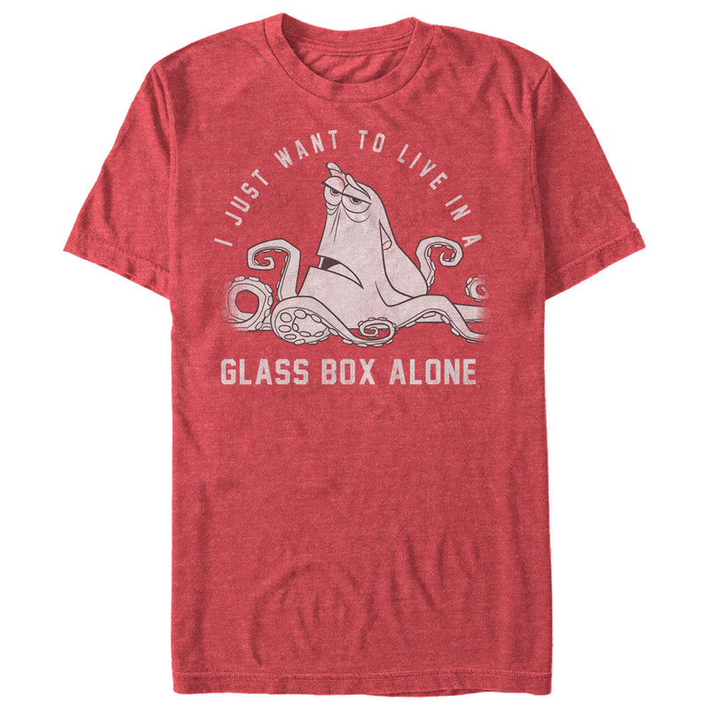 Men's Finding Dory Hank Glass Box Alone T-Shirt