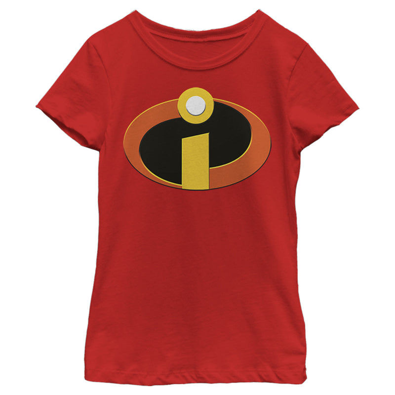 Girl's The Incredibles Classic Logo T-Shirt
