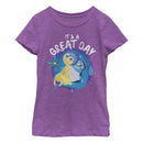 Girl's Inside Out Joy and Sadness Great Day T-Shirt