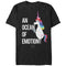 Men's Inside Out Rainbow Unicorn Ocean of Emotion T-Shirt