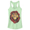 Boy's Lion King Geometric Mufasa Portrait T-Shirt