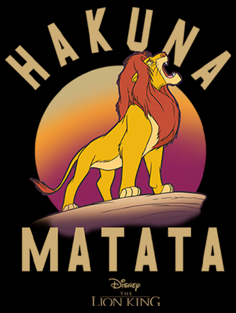 Boy's Lion King Simba Hakuna Matata Pull Over Hoodie