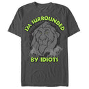 Men's Lion King Scar I'm Surrounded By Idiots Hyenas T-Shirt