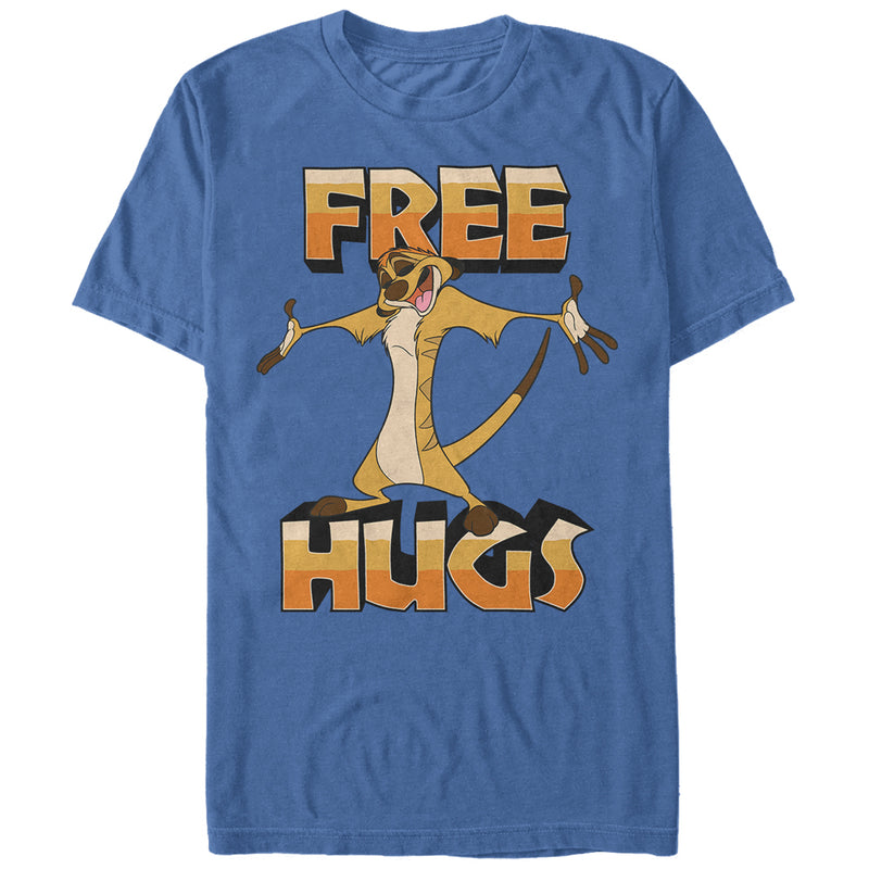 Men's Lion King Timon Free Hugs T-Shirt
