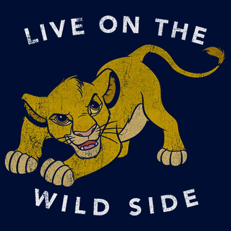 Boy's Lion King Simba Live on the Wild Side T-Shirt