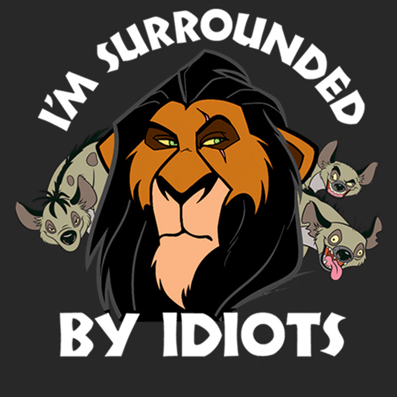 Women's Lion King Scar Surrounded by Idiots T-Shirt