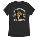 Women's Lion King Scar Surrounded by Idiots T-Shirt