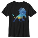 Boy's Lion King Simba Sky Silhouette T-Shirt