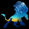 Boy's Lion King Simba Sky Silhouette T-Shirt