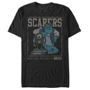 Men's Monsters Inc Mike and Sully Scarers T-Shirt