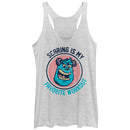 Women's Monsters Inc Sulley Scaring is My Favorite Workout Racerback Tank Top