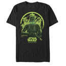 Men's Star Wars Rogue One Death Trooper Deathly Glow Print T-Shirt