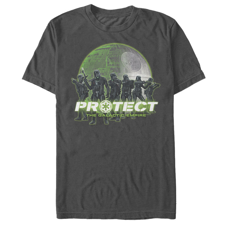 Men's Star Wars Rogue One Death Trooper Protect Death Star T-Shirt