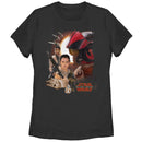 Women's Star Wars The Force Awakens Characters T-Shirt