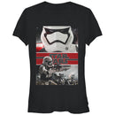 Junior's Star Wars The Force Awakens Stormtroopers Push Forward T-Shirt
