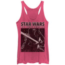 Women's Star Wars The Force Awakens Kylo Ren Distressed Racerback Tank Top