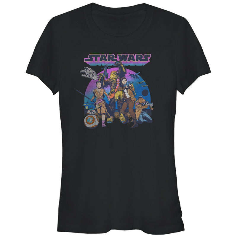 Junior's Star Wars The Force Awakens Poe Dameron Crew T-Shirt