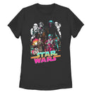 Women's Star Wars The Force Awakens Cartoon T-Shirt