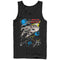 Men's Star Wars The Force Awakens Classic Millennium Falcon and X-Wing Tank Top