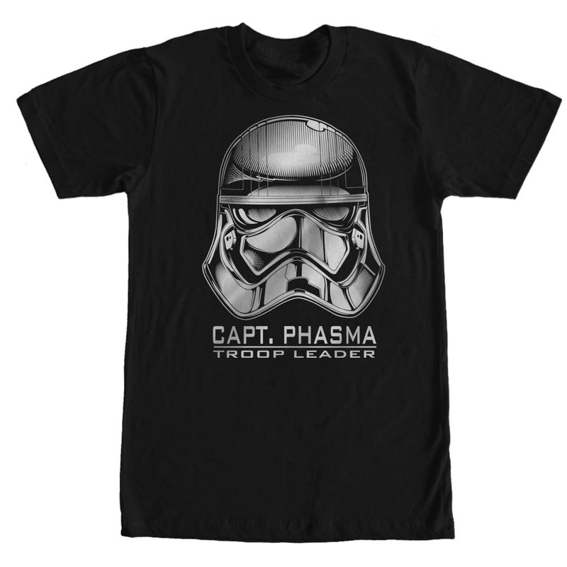 Men's Star Wars The Force Awakens Troop Leader Capt Phasma T-Shirt