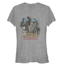 Junior's Star Wars The Force Awakens Rey and Crew T-Shirt