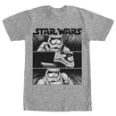 Men's Star Wars The Force Awakens First Order Stormtrooper Panels T-Shirt